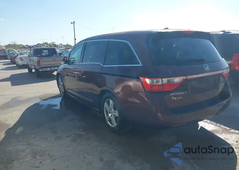 2011 Honda Odyssey Touring/Touring Elite from USA, damaged, VIN 5FNRL5H98BB074754